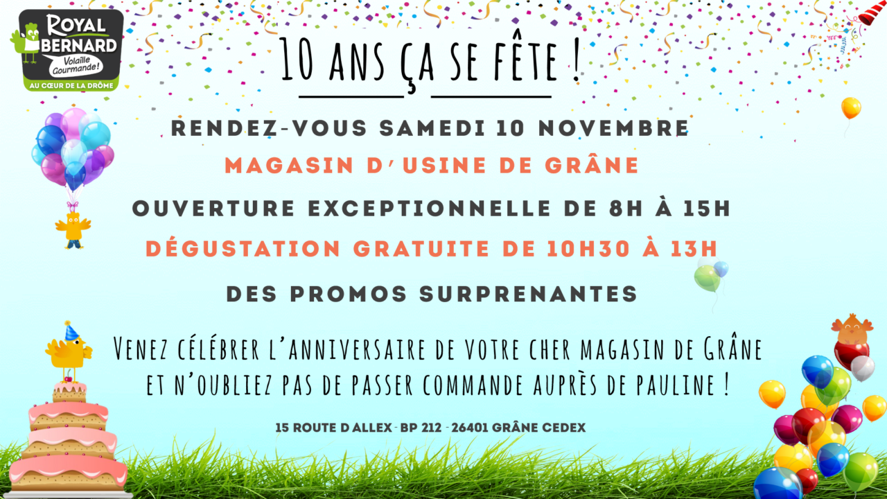 10 Ans Ca Se Fete Royal Bernard